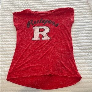 Campus Heritage Red Rutgers Tank Top